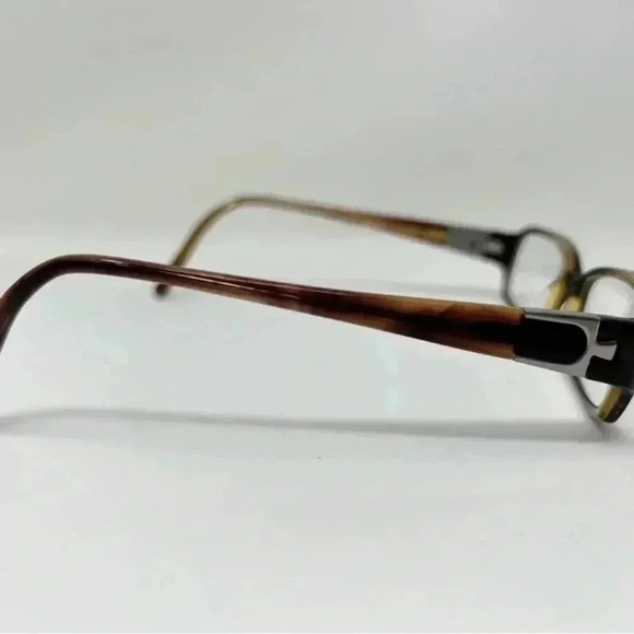 Bulova Eyeglasses TURIN Amber/Gunmetal Frames 51 16 135 - Picture 3 of 8